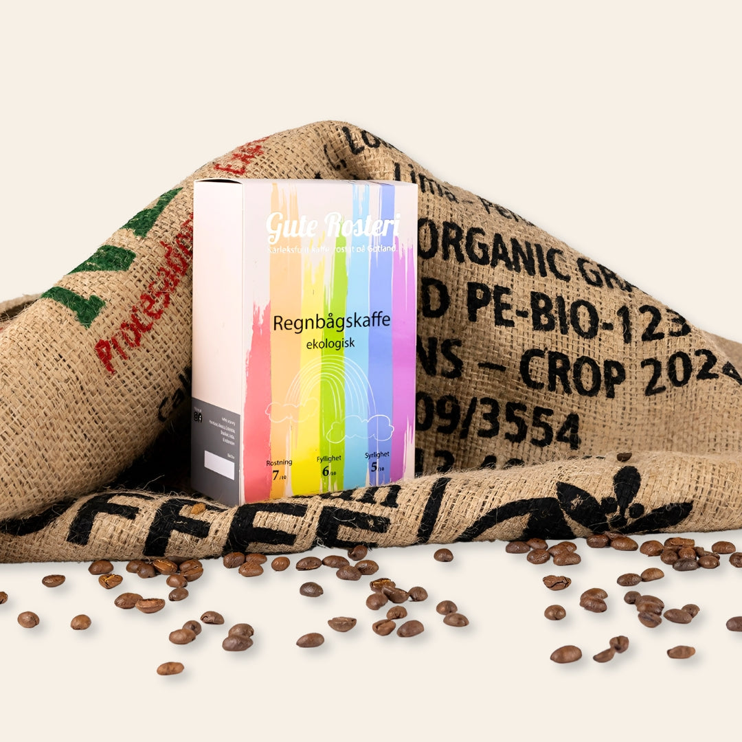 Regnbågskaffe - Gute Rosteri